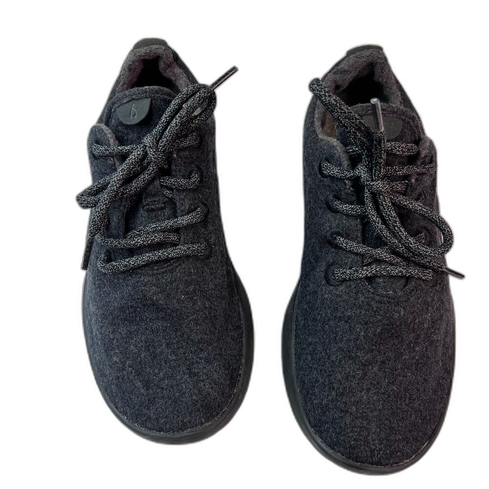 Allbirds Wool Runners Women’s Dark Gray Merino Wool Sneakers Size 9 - Picture 6 of 7